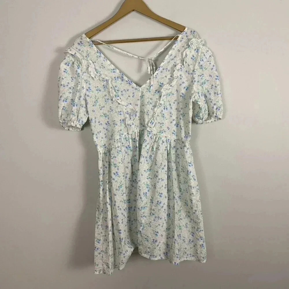 Nasty Gal Floral Mini Cottage Core Dress - Picture 9 of 12